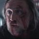 A beat up Nicolas Cage in the movie Pig.